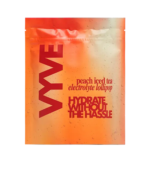 Peach Iced Tea Electrolyte Lollipops | VYVE